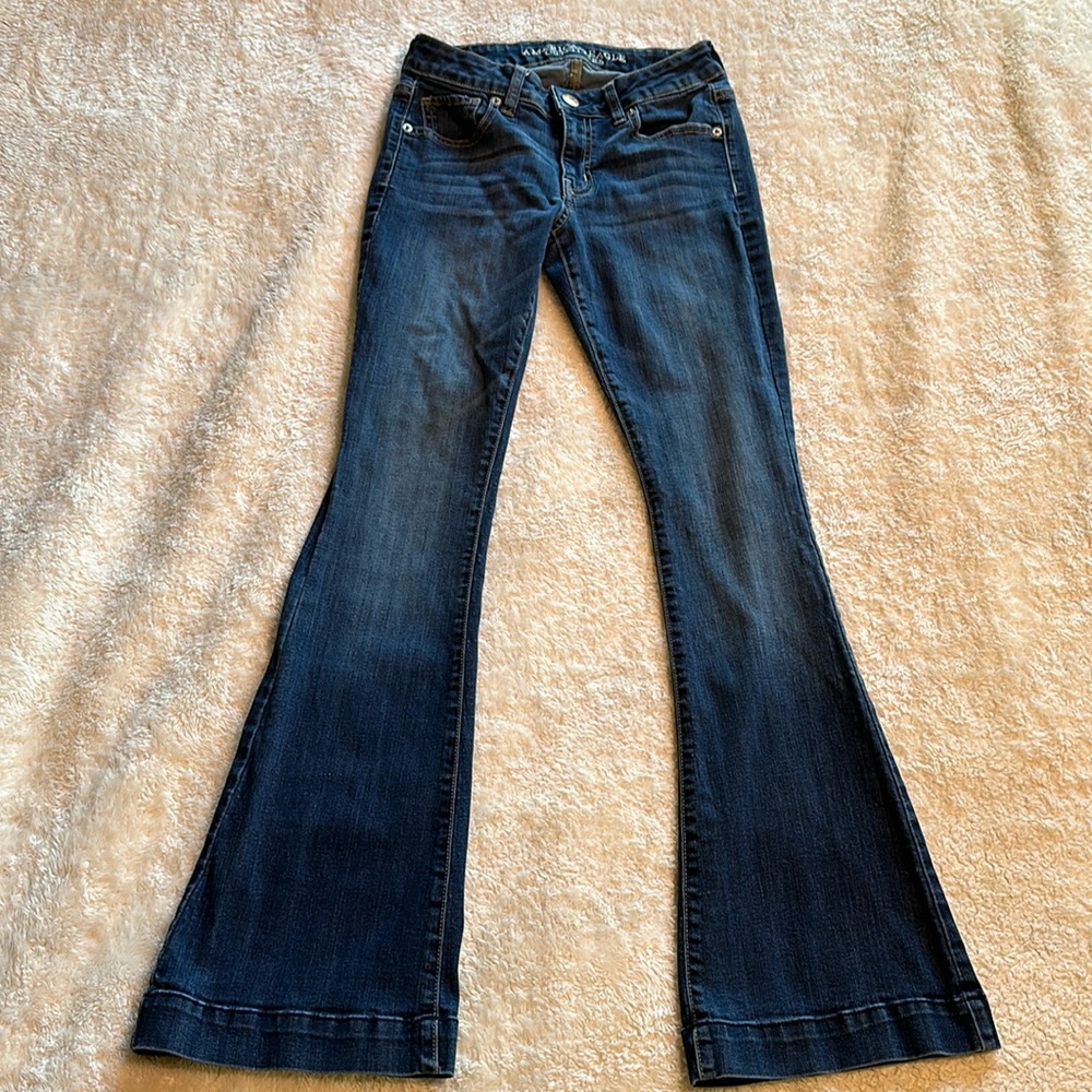 American Eagle skinny flare 4
